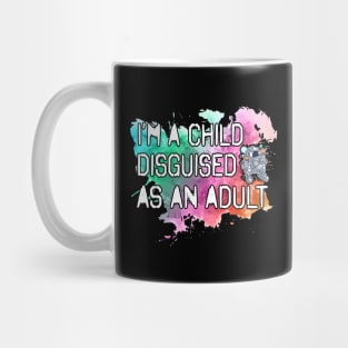 Child Disguised At Heart Dreamer Mug